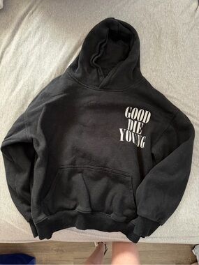 Assholes Live Forever Linda Finegold "GOOD DIE YOUNG" Hoodie
